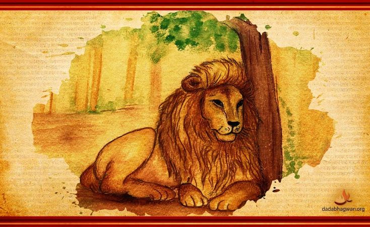 Bhagwan Mahaveer Lion Symbol