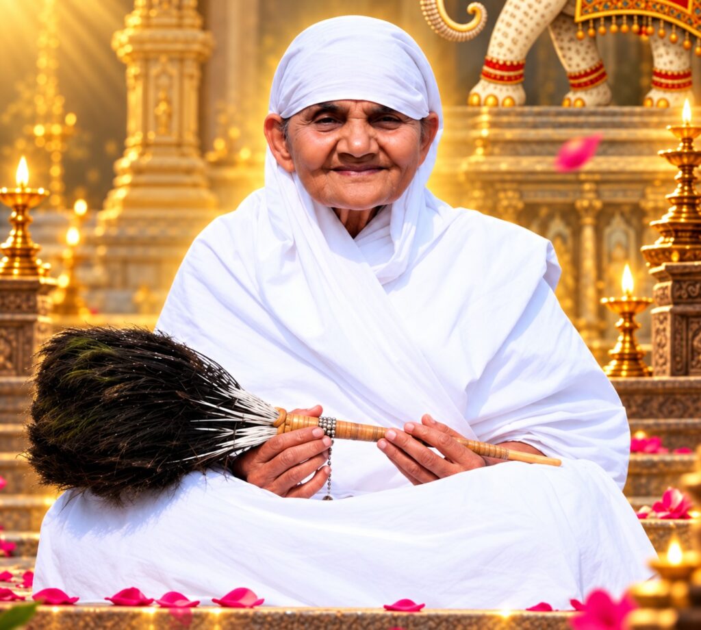 Aryika Shri 105 Viduharshshree Mataji - आर्यिका श्री १०५ विदुहर्षश्री माताजी (photo 3)
